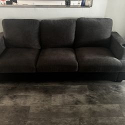 Gray 3 Seat Couch 