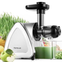 Slow Masticating Juicer Extractor, Homever Cold Press Juicer Machines,Celery Jui