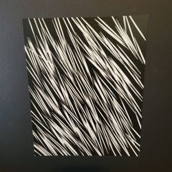 Contemporary Abstract Wall Art Matte Board