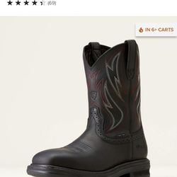Sierra Shock Shield Steel Toe Work Boot