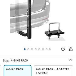 Brand New 4 Bike Rack
