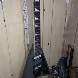 Flying V Jackson Guitar