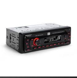JBL  CELEBRITY100 1-DIN Mechless Car Media Receiver with Bluetooth, USB input, Auxiliary input, SD Card, and FM Radio