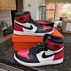 Jordan 1 Bred Toe 2018