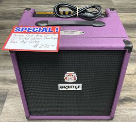 Orange Crush Bass 50 LTD 12” Limited Edition Glen Hughes Bass Amp Combo