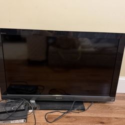 Sony tv (KDL-40EX400)+Dvd Player+fire Stick With Remote 