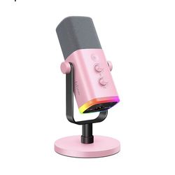 FIFINE XLR/USB Microphone, Gaming Recording PC Microphone