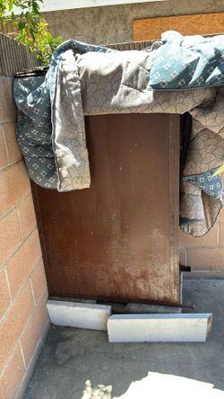 Metal liquor cabinet