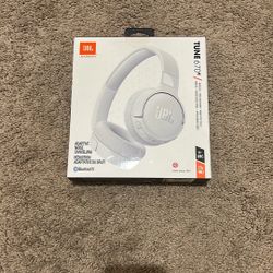 White JBL Headphones