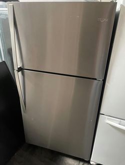 Whirlpool Top Mount Stainless Steel Fridge