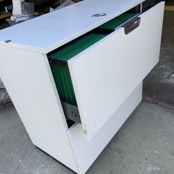 Two Drawer Locking File Cabinet