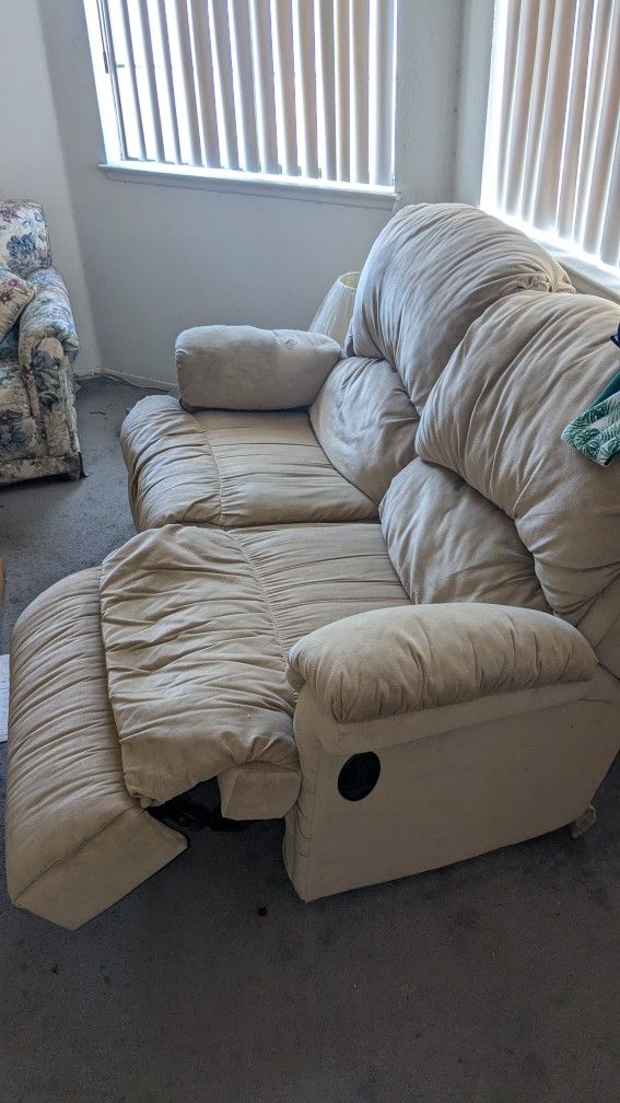 Rocking Chair With Recliners - Love Seat - Couch