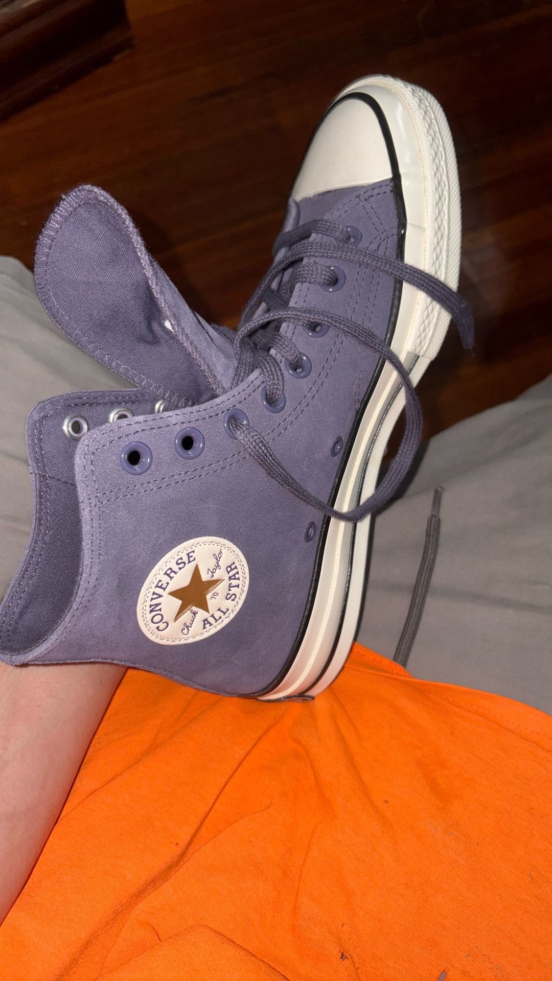 Converse Suede Blue
