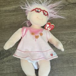 Ty Beanie Kids Vintage - Luvie 10” Plush Stuffed Doll