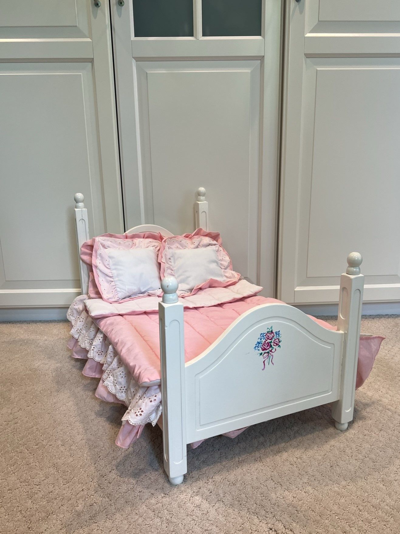Title: “My Twinn / My Twin Canopy Doll Bed – Also Fits 18 Inch Dolls Like American Girl”