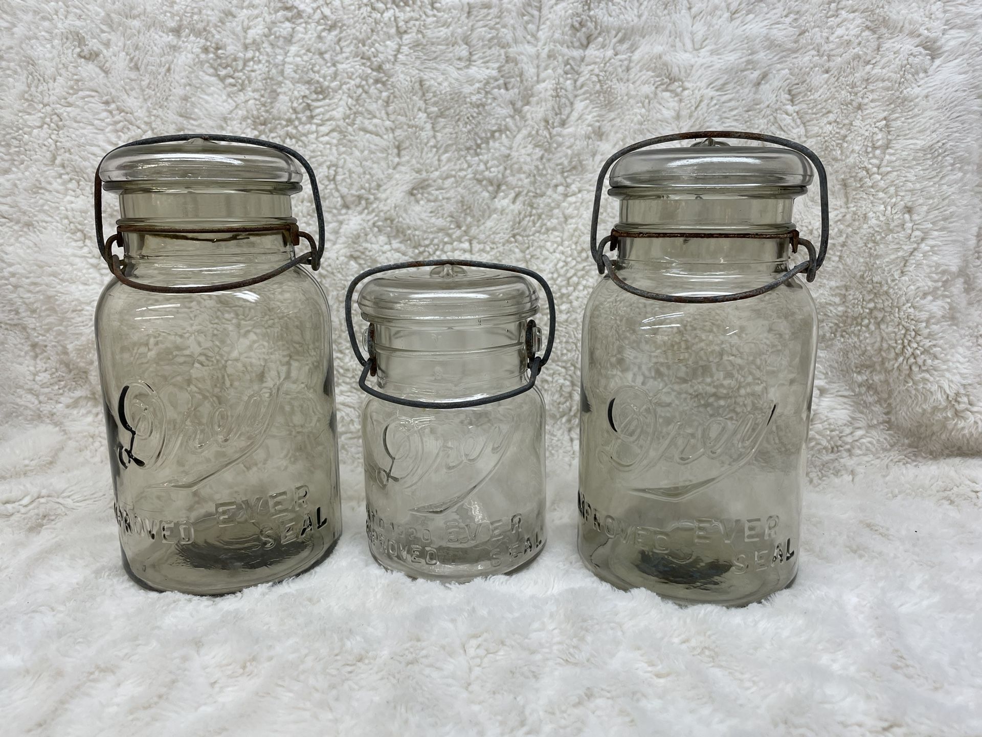 Drey Improved Ever Seal Canning Jars