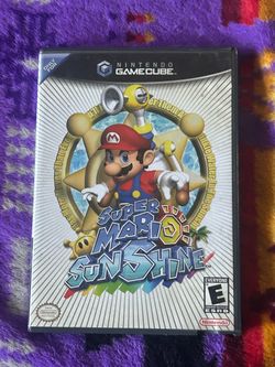 Gamecube Super Mario sunshine