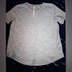 Lululemon Gray Camo Top