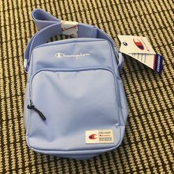 Blue Champion crossbody bag