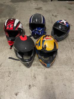 Motor Cycle Helmet lot