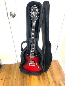 Epiphone Prophecy SG Red - Excellent w/Hard Case & Freebies