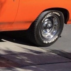 Brand new 14 in Rally wheels. Brand new tires