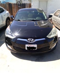 2017 Hyundai Veloster cp black 3 doors