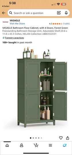 Small storage cabinet
