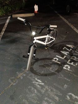 Spector BMX Bike White and Black