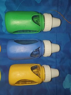 Glass baby bottles
