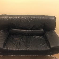 Black Leather Sofa Set, Best Quality Leather