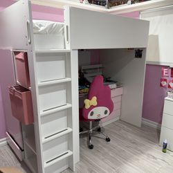 Loft Bed With Desk IKEA 