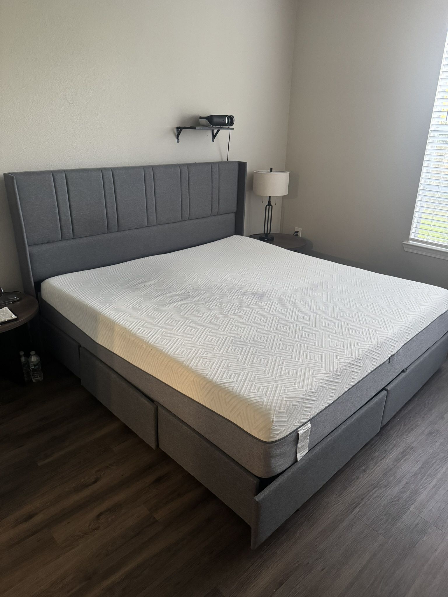 King Size Bed Frame And Mattress