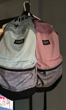 Pink backpack 25 only blue available now