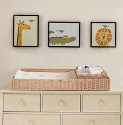 Changing table basket