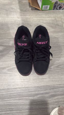 Pink And Black Heelys