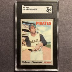 Vintage 1970 Topps #350 Roberto Clemente. Negotiable 