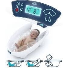 Baby Patent Aqua Scale 3 In 1 Digital Scale, Thermometer, Tub