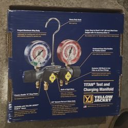HVAC Titan Test & Charging Monifold