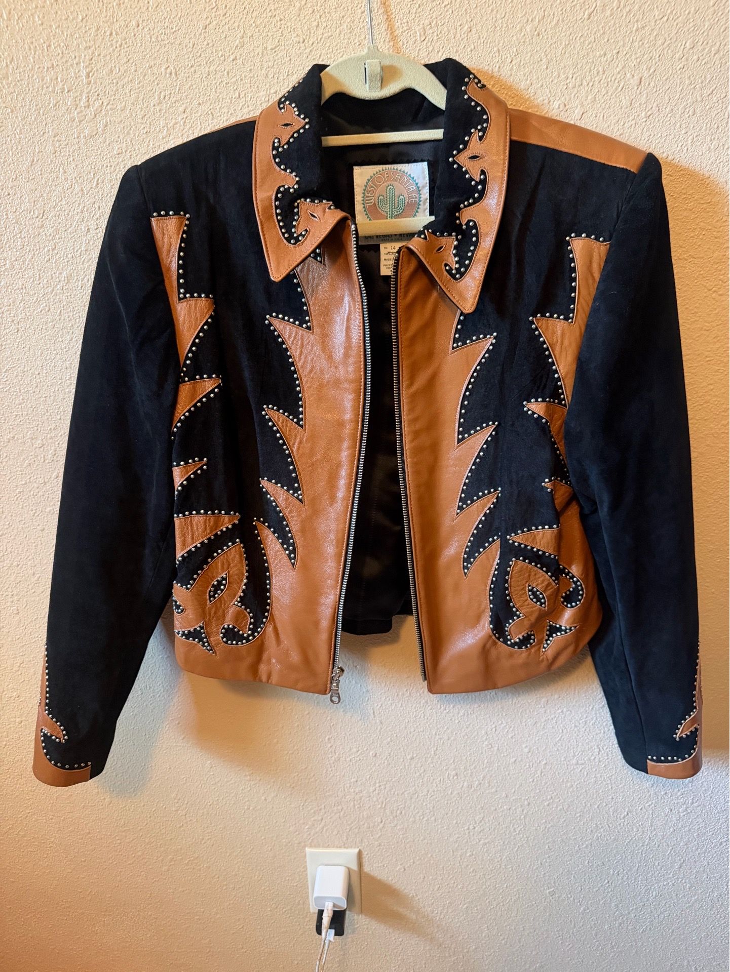 Vintage leather jacket