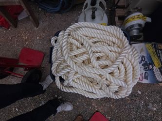 220 ft. 7/8 -3 Strand Nylon Anchor Rope