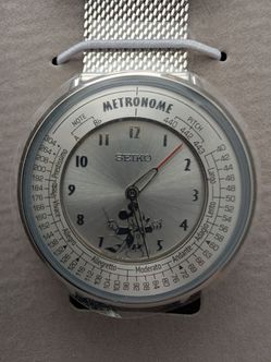 Seiko Metronome Mickey Mouse Conductor watch