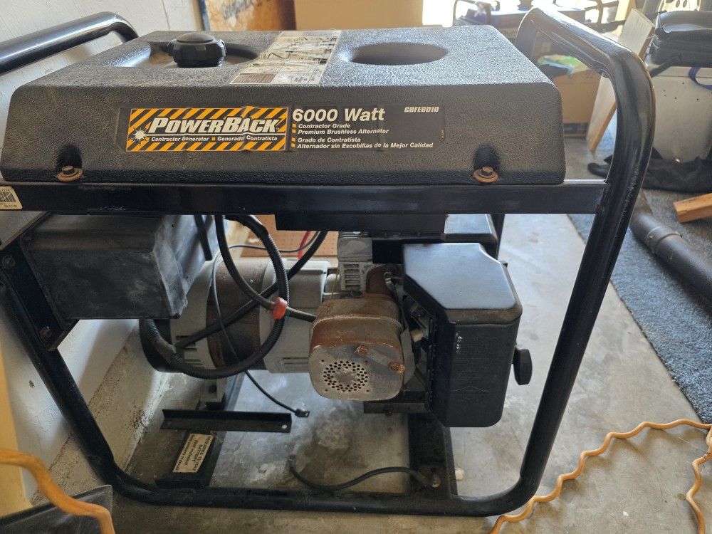 6000 Watt Generator