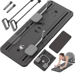 Pilates Board, Multifunctional Abdominal Board, Ab Core Trainer, Black