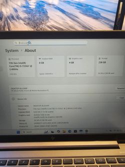 Hp zbook 14" screen