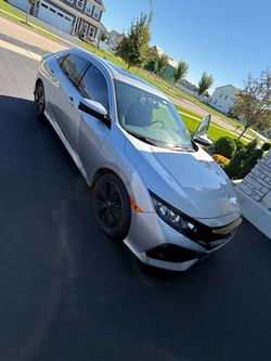 2018 Honda Civic Hatchback Silver