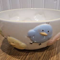 Easter Ceramic Serving Bowl