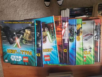 10 Hardback Lego Starwars Books