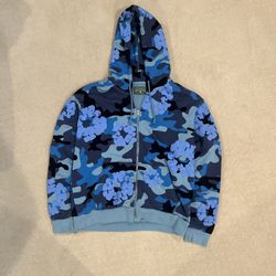 Denim Tears The Cotton Wreath Zip Sweatshirt 
