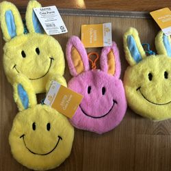 NEW BUNNY COIN PURSE ALL 4 for $5